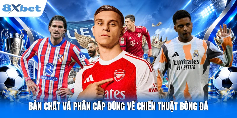 Chiến Thuật Bóng Đá Là Gì? 3 Phương Án Đá Bóng Điển Hình Bản chất và phân cấp đúng về chiến thuật bóng đá