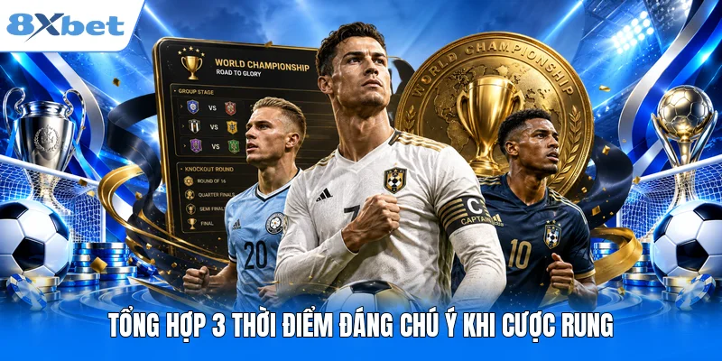 Kèo Rung 8XBET - Dấu Hiệu Nhận Biết Biến Động Đáng Chú Ý Tổng hợp 3 thời điểm đáng chú ý khi cược rung