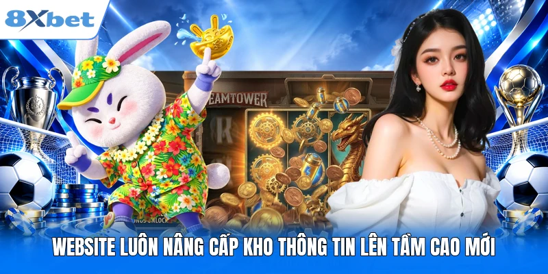 PG Slots 8XBET - Vòng Quay Liên Tục, Sảnh Game Đầy Màu Sắc Website luôn nâng cấp kho thông tin lên tầm cao mới